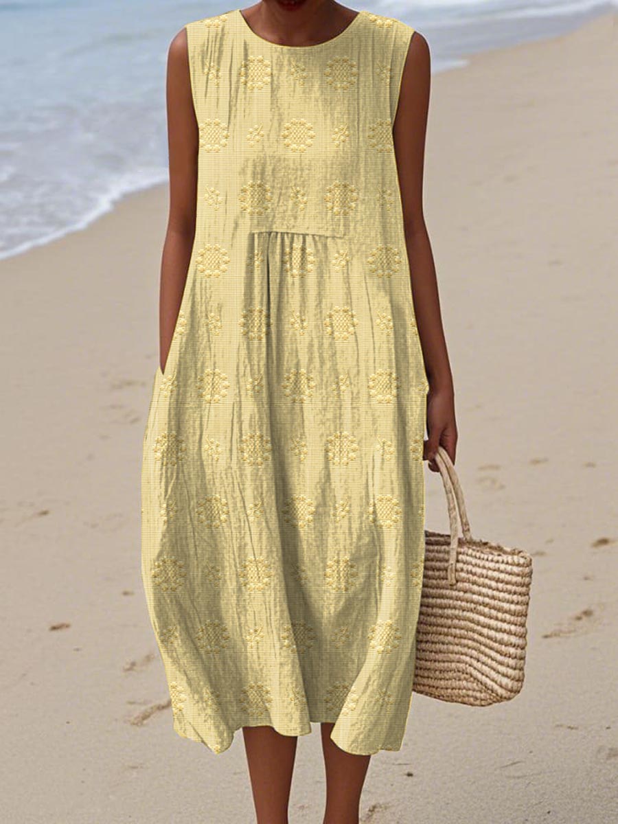Aikaterini - Relaxed Summer Pocket Dress
