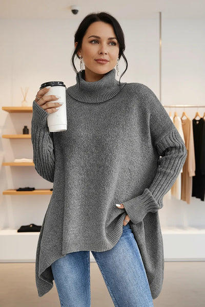 Brigitte - Cozy Oversized Turtleneck