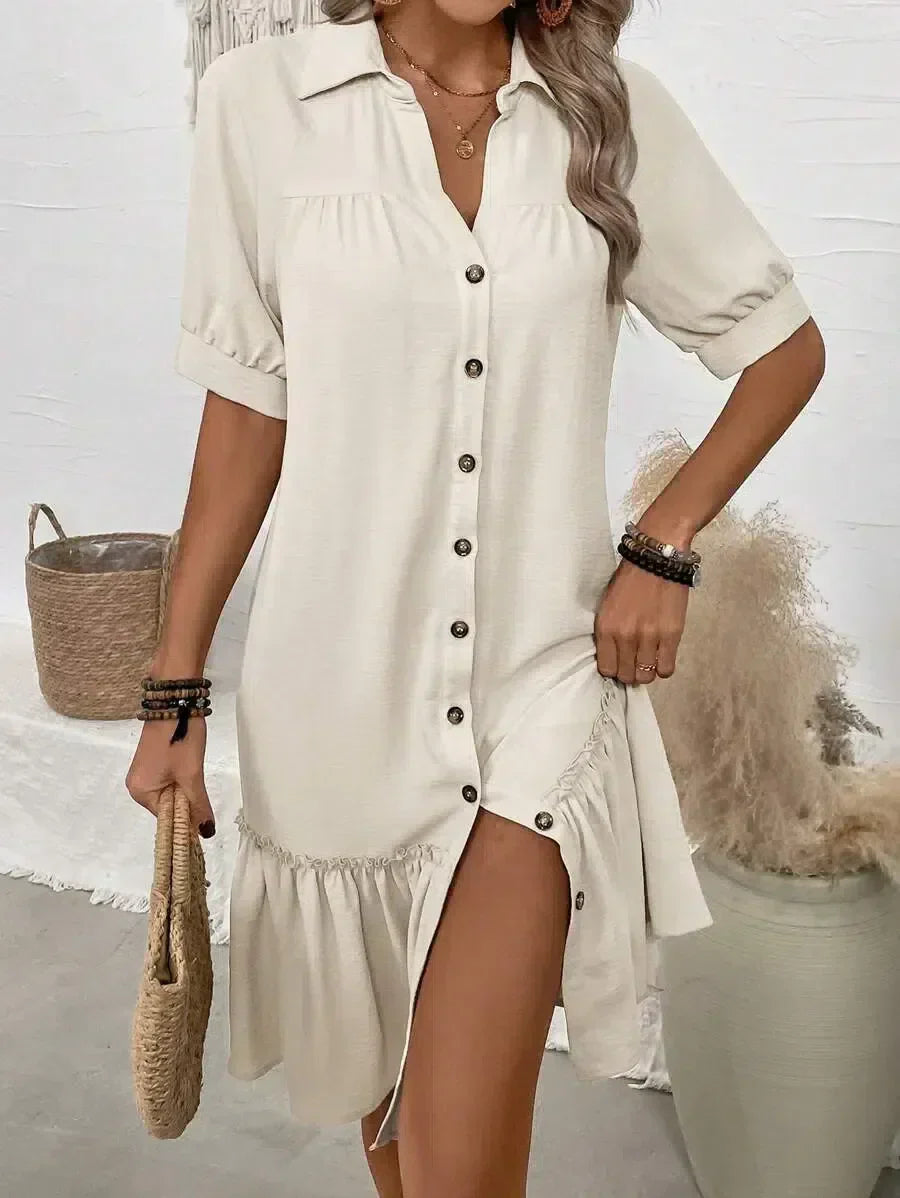 Aliya - Effortless Ruffle Dress