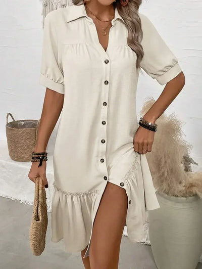 Aliya - Effortless Ruffle Dress
