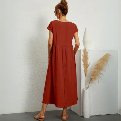 Isla - Effortless Casual Midi Dress