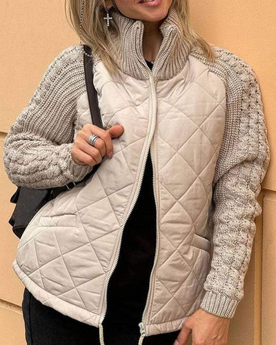 Bravina - Elegant Fleece Jacket