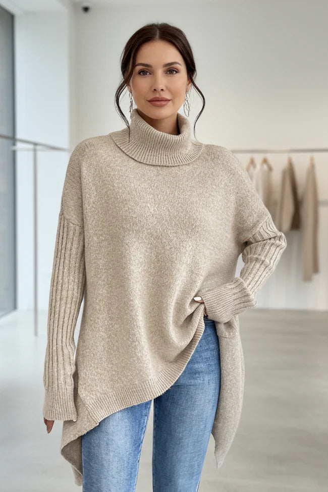 Brigitte - Cozy Oversized Turtleneck