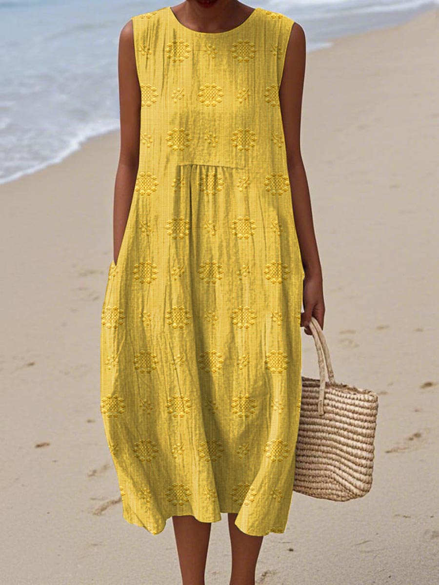 Aikaterini - Relaxed Summer Pocket Dress