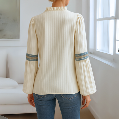 Petra - Elegant Lace Blouse