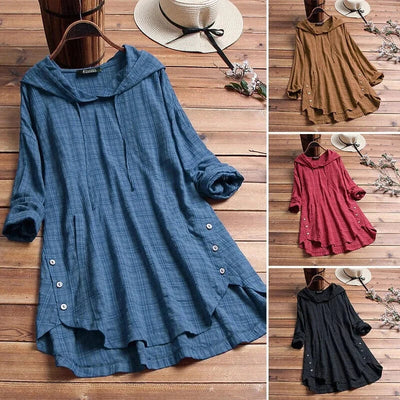 Grandia - Boho Chic Tunic Hoodie
