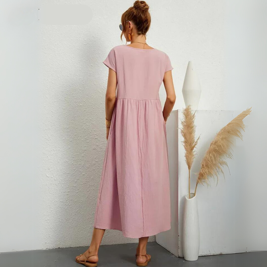 Isla - Effortless Casual Midi Dress