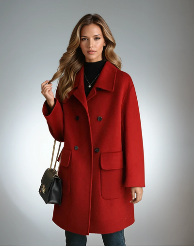Joy - Elegant Hooded Coat