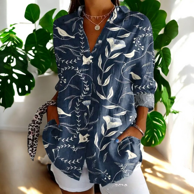 Kirsten - Timeless Floral Blouse