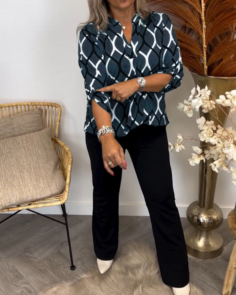 Noor - Stylish Graphic Blouse