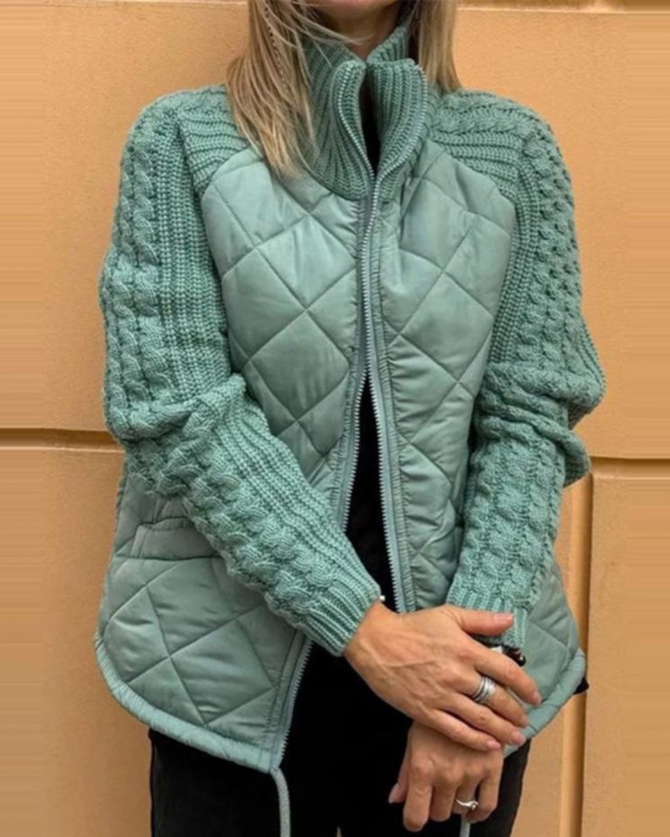 Bravina - Elegant Fleece Jacket