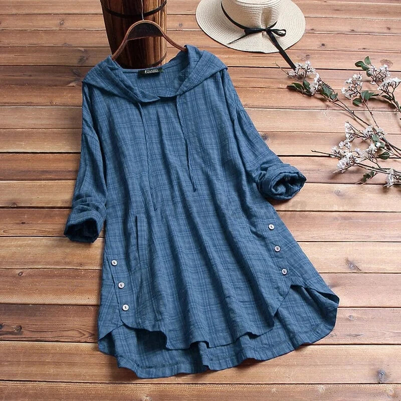 Grandia - Boho Chic Tunic Hoodie