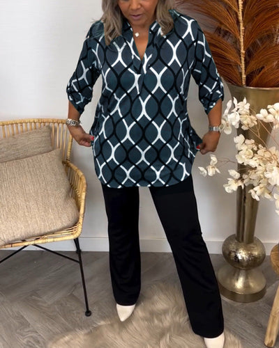 Noor - Stylish Graphic Blouse