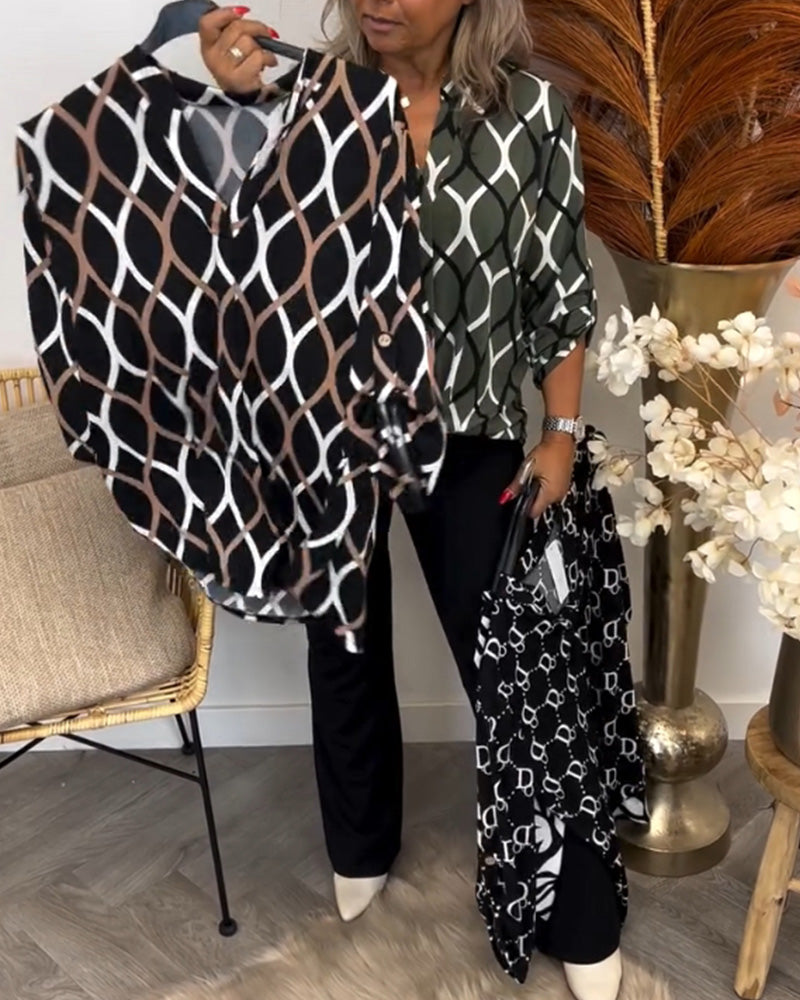 Noor - Stylish Graphic Blouse