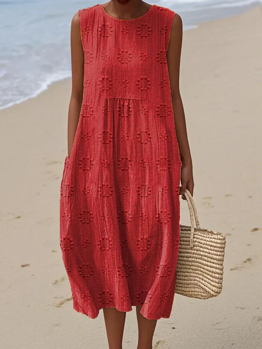 Aikaterini - Relaxed Summer Pocket Dress