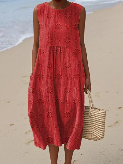 Aikaterini - Relaxed Summer Pocket Dress