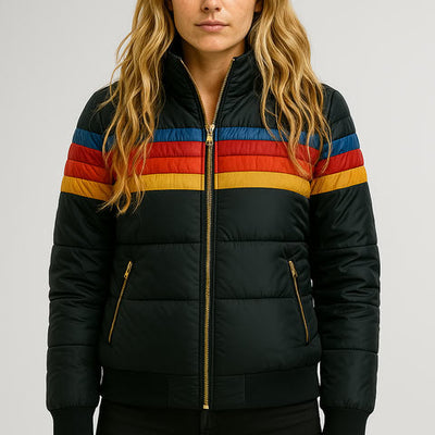 FarbenFroh - Retro Rainbow Jacket