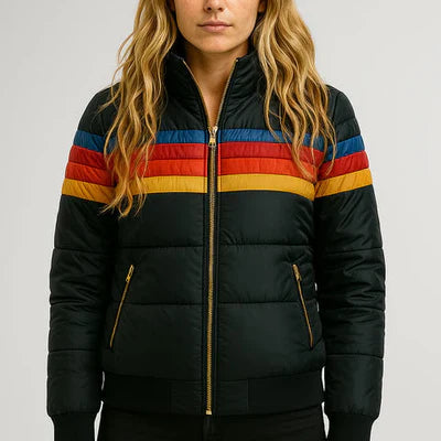 Monique - Cozy Color-Block Jacket