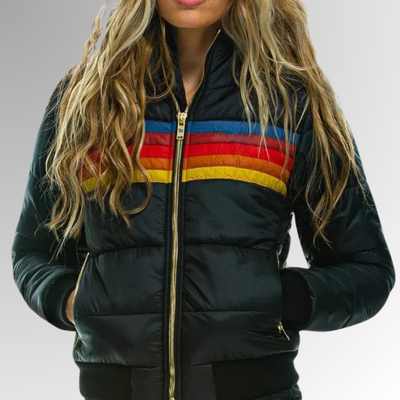 FarbenFroh - Retro Rainbow Jacket
