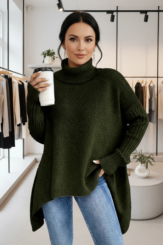 Brigitte - Cozy Oversized Turtleneck