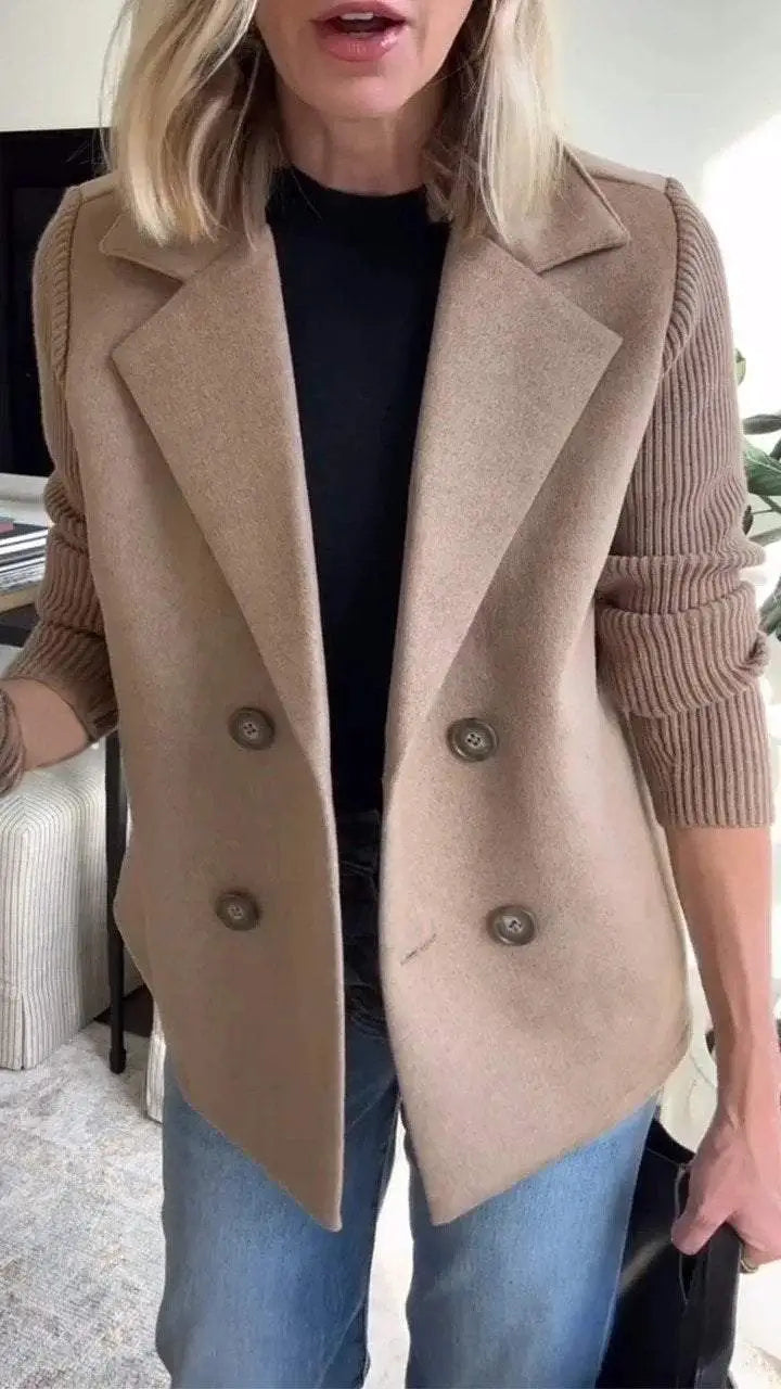 Augustine - Stylish Patchwork Coat