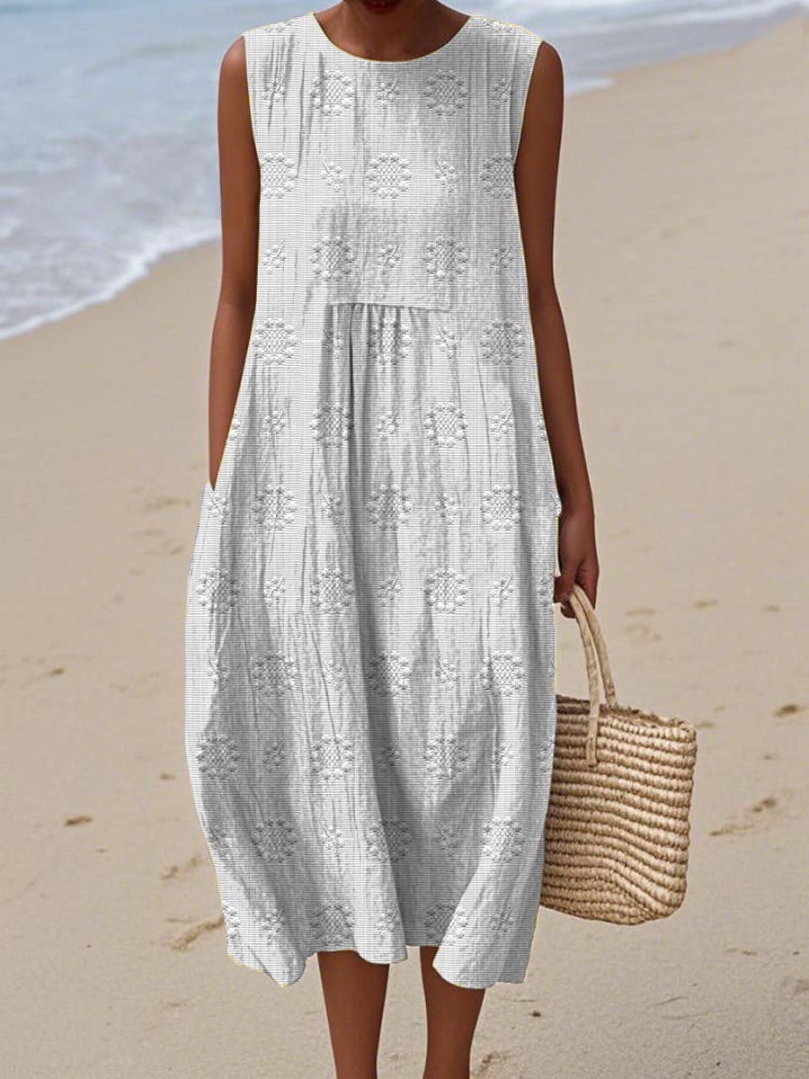 Aikaterini - Relaxed Summer Pocket Dress