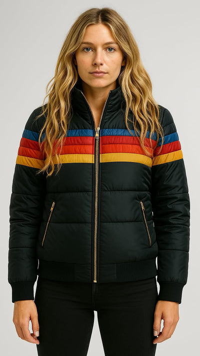 FarbenFroh - Retro Rainbow Jacket