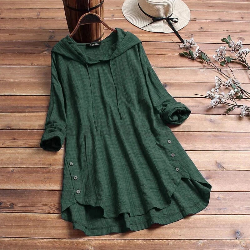 Grandia - Boho Chic Tunic Hoodie