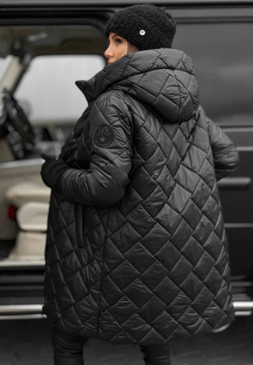 Amber - Elegant Quilted Down Jacket