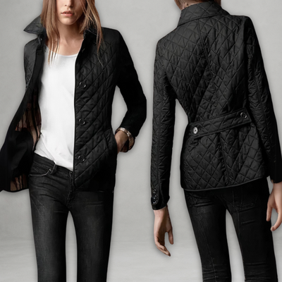 Evelyn - Elegant Silk-Cotton Jacket