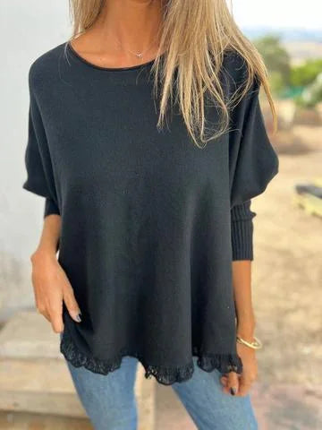 Talia - Versatile Cotton Blend Sweater