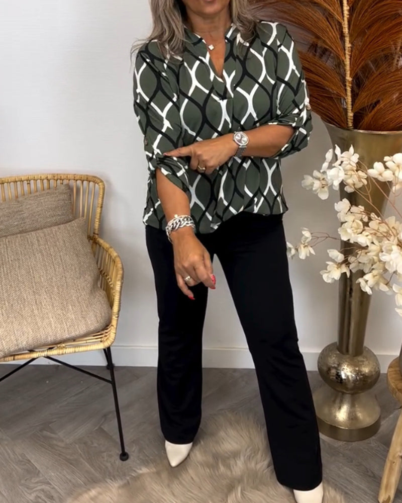 Noor - Stylish Graphic Blouse