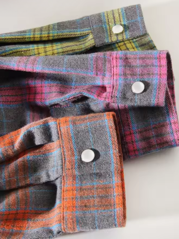 Leandra - Vintage Check Oversized Shirt