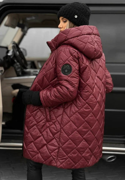 Amber - Elegant Quilted Down Jacket