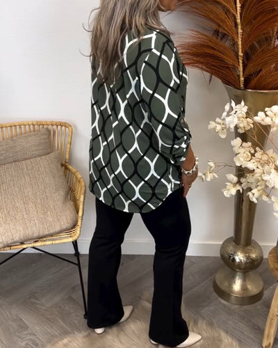 Noor - Stylish Graphic Blouse