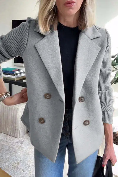 Augustine - Stylish Patchwork Coat