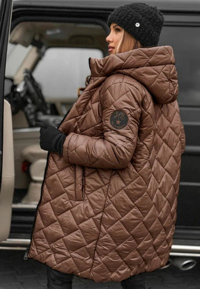 Amber - Elegant Quilted Down Jacket