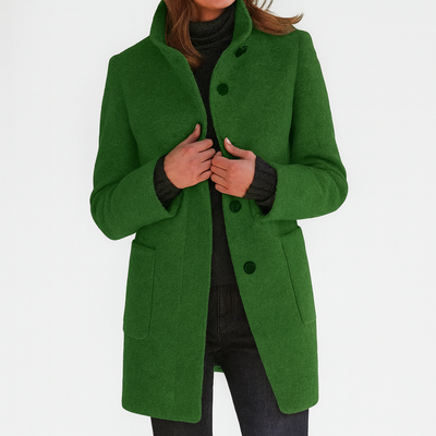 Marionne - Elegant Wool Blend Jacket