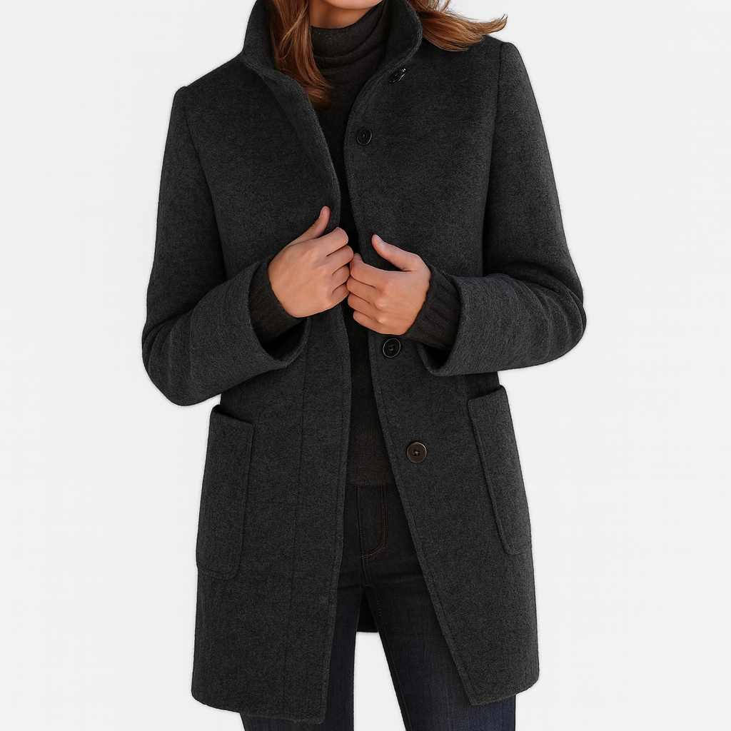 Freya - Elegant Wool Blend Jacket