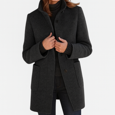 Freya - Elegant Wool Blend Jacket