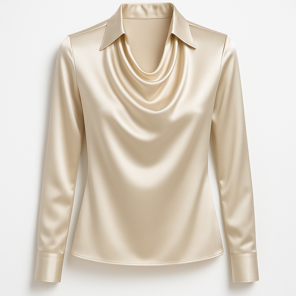 Celena - Elegant Shiny Blouse
