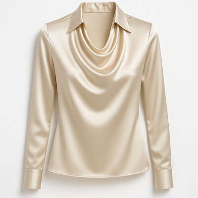 Celena - Elegant Shiny Blouse