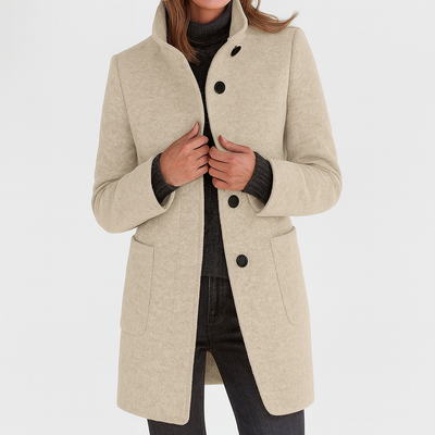 Freya - Elegant Wool Blend Jacket