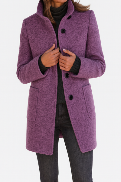 Freya - Elegant Wool Blend Jacket