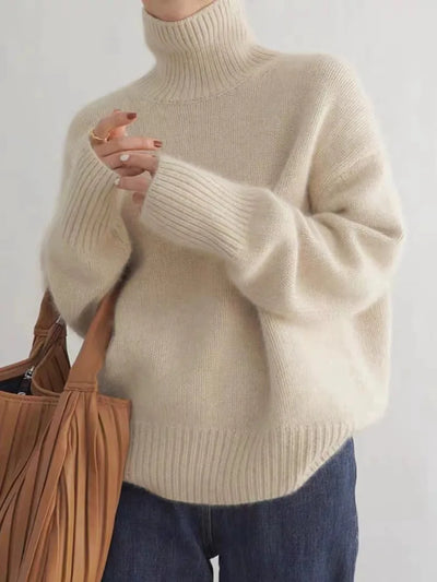 Isabella - Elegant Cashmere Turtleneck