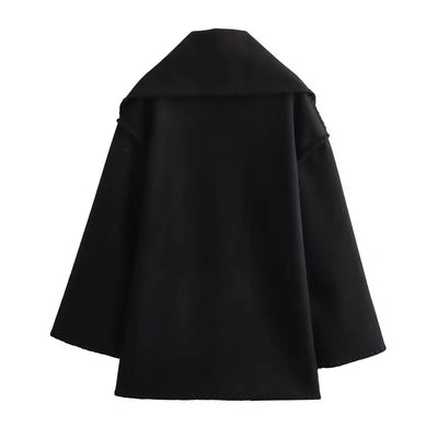 Antoinette - Chic Tweed Wool Coat