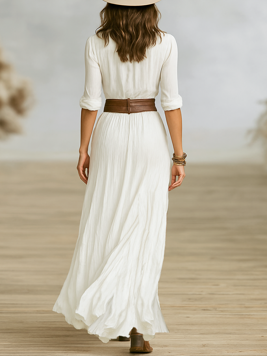 Coleen - Elegant Floor-Length Dress