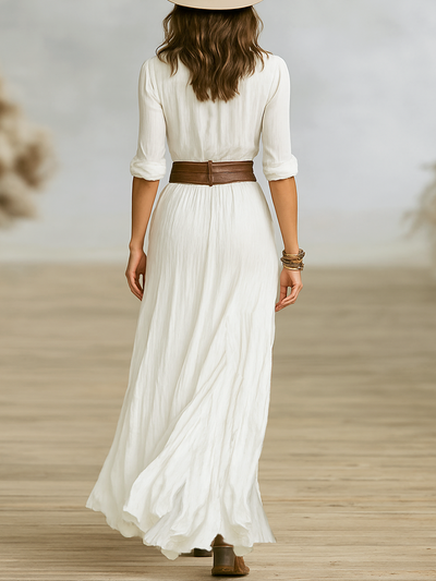 Coleen - Elegant Floor-Length Dress