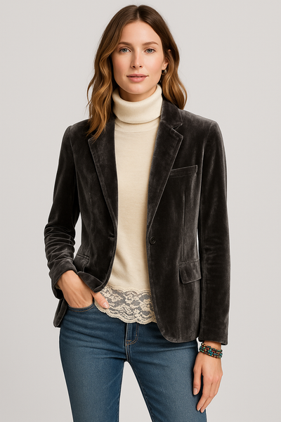 Sioba - Luxe Velvet Blazer
