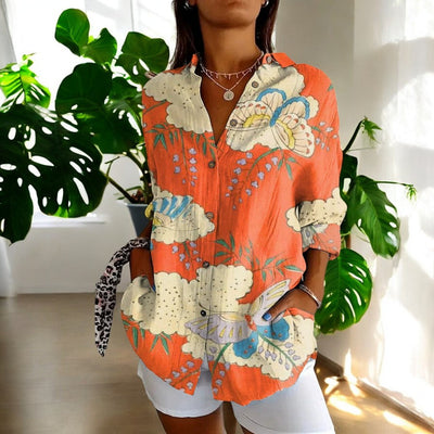 Kirsten - Timeless Floral Blouse